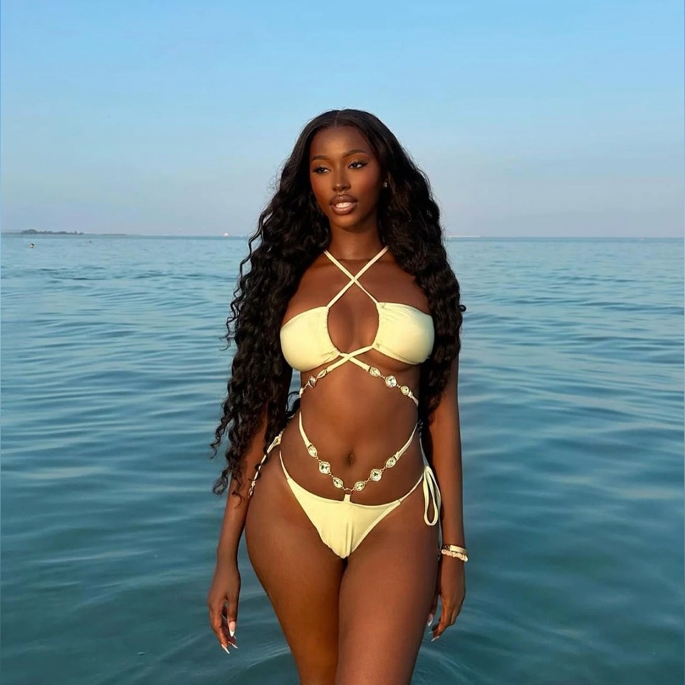 Light Green Bikini Set